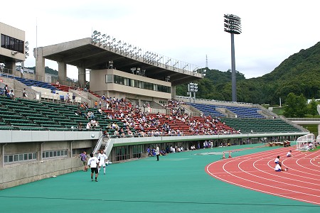 かんちのほーむぺーじ - スタジアム案内 高知県立春野総合運動公園陸上競技場